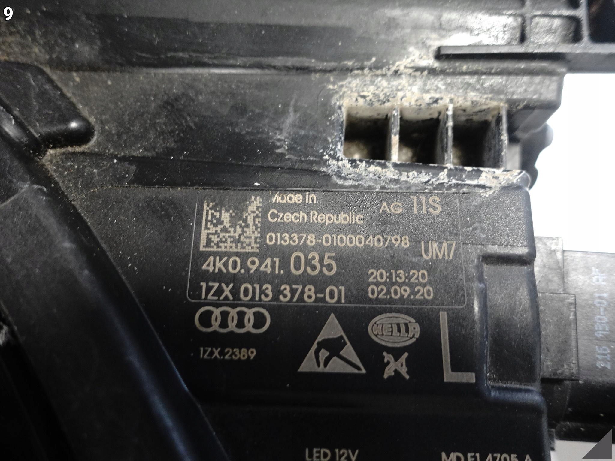 AUDI A6 S6 C8 4K0 18- light MATRIX FULL LED left front EUROPA *035* LADNA