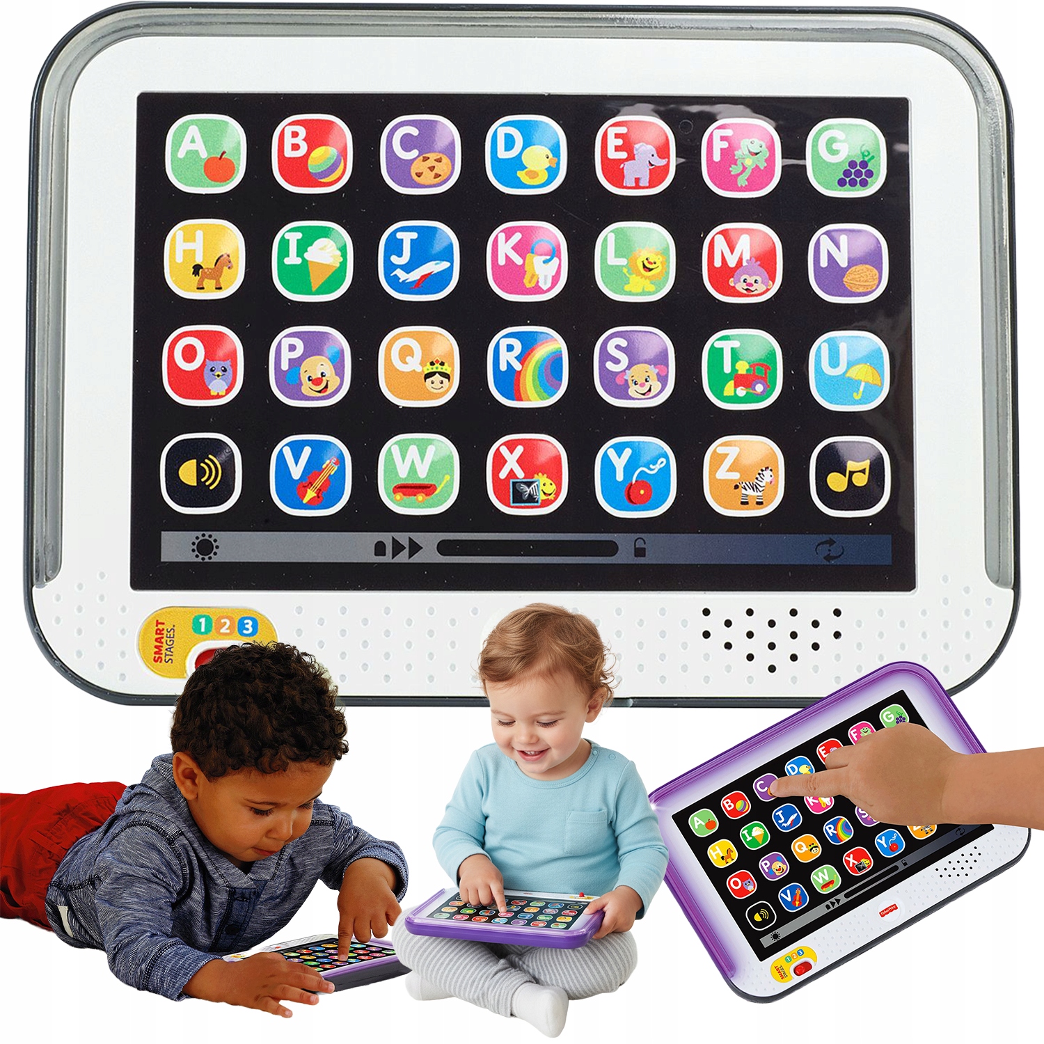 Edukacyjny Tablet dla Malucha Interaktywny Uczy Mówić zabawkowy Dotykowy