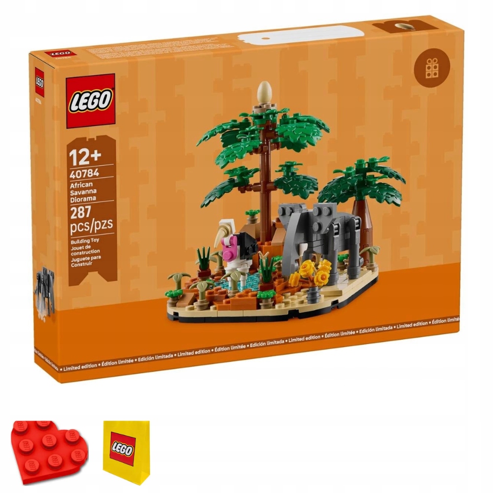 Lego 40784 Diorama africké savany
