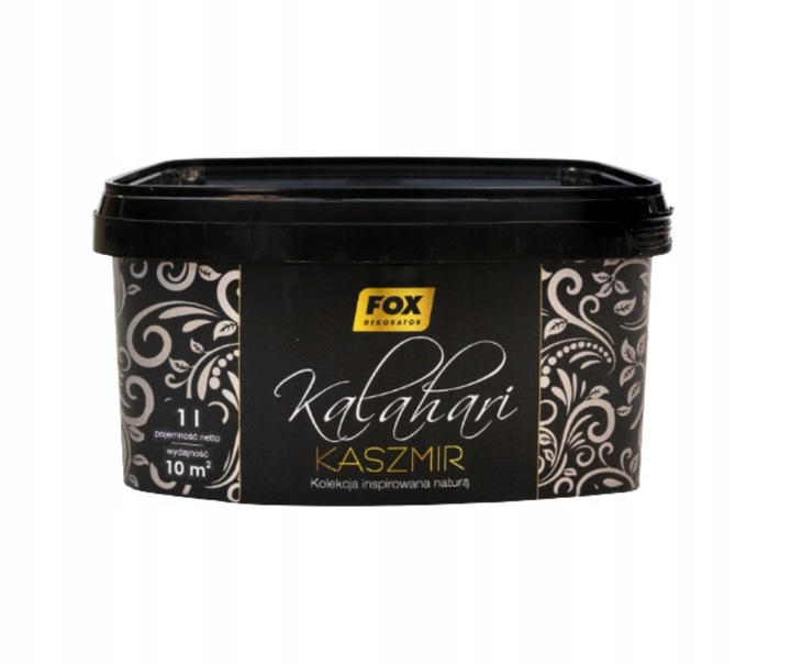 Atlas Fox Decorator farba dekoracyjna Kalahari Kaszmir Popielaty 1l