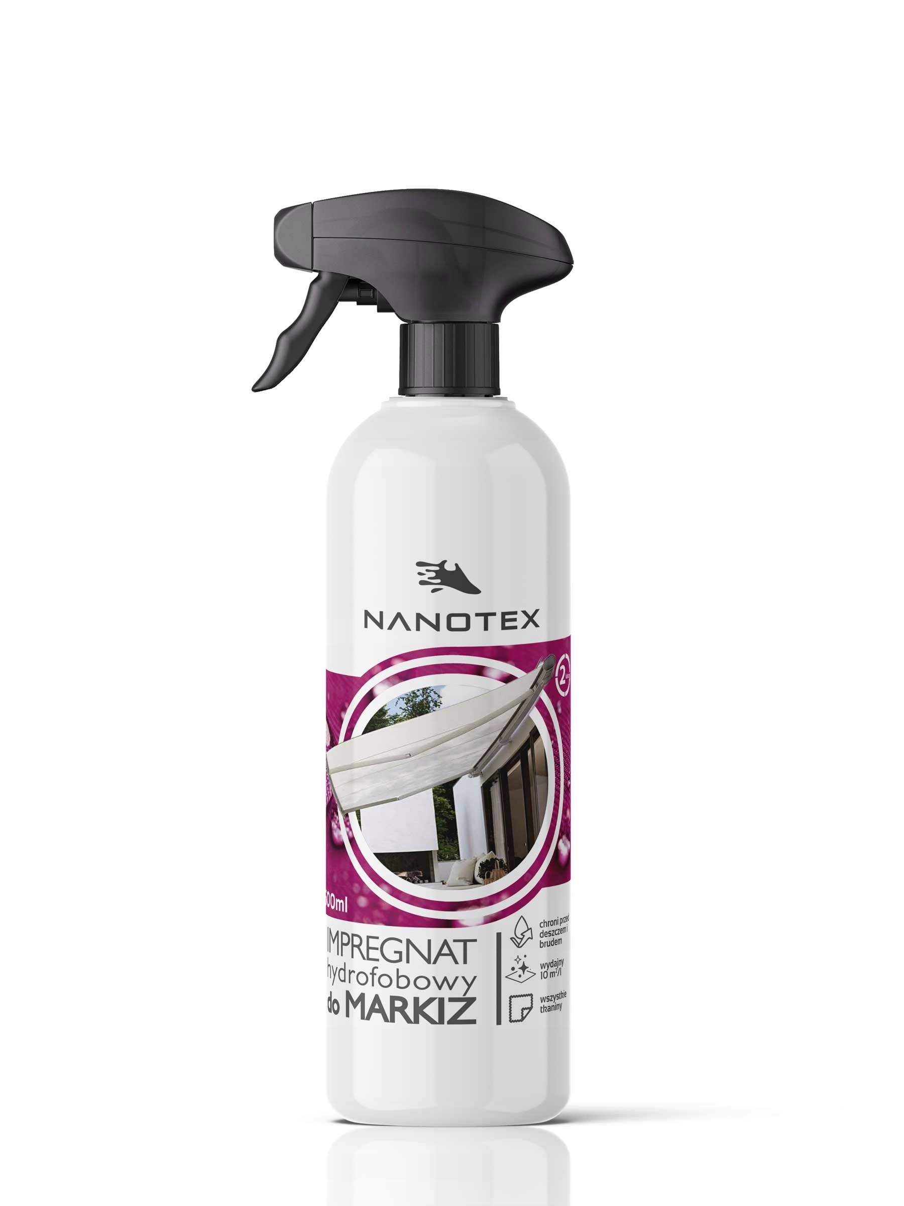Profesjonalny impregnat markiz i zadaszeń płóciennych Nanotex 1L
