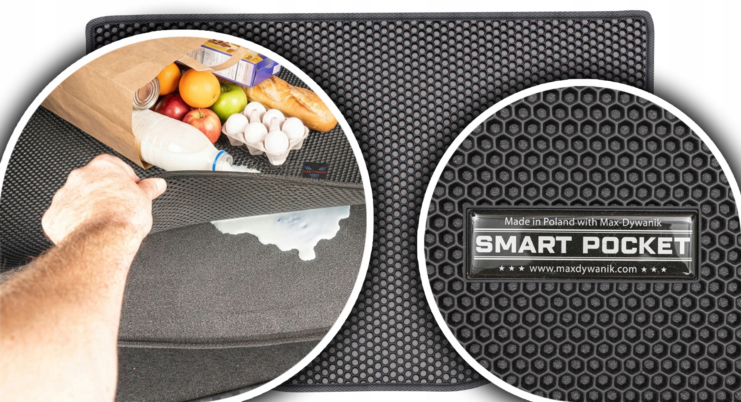 Fiat Sedici Hatchback 2006-2014 Vložka do zavazadlového prostoru Eva Smart Pocket