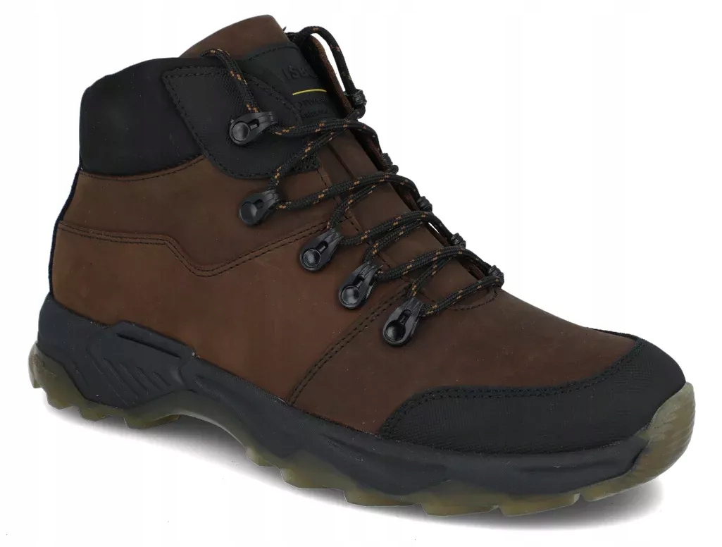 Krisbut trekové boty Krisbut 6515 hnědé kožené horské vysoké vel. 41