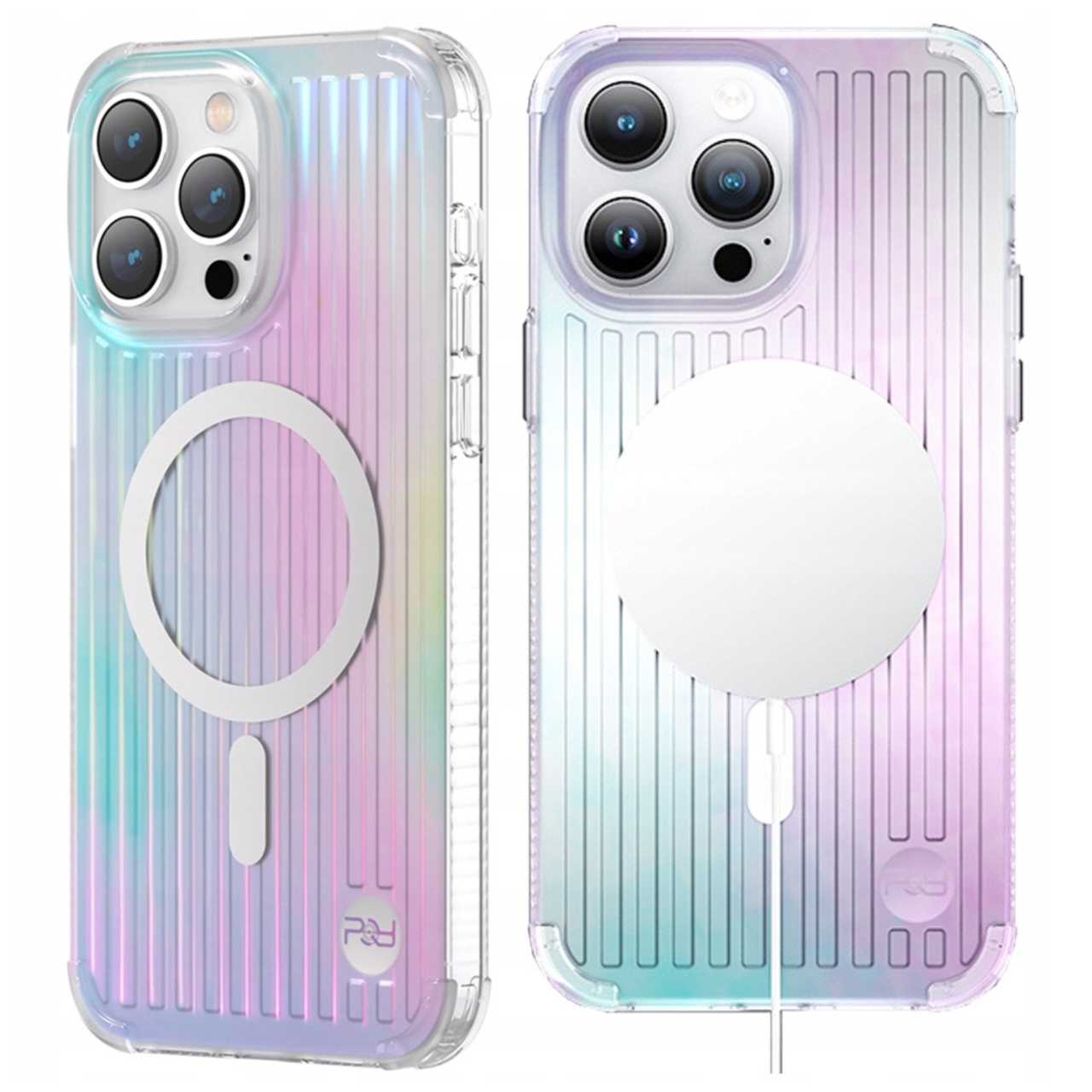 Kingxbar Etui Magnetyczne Do Iphone 14 Plus Do Magsafe Laser Color