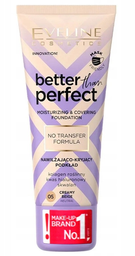 

Eveline Better than perfect podkład 05 Cream Beige