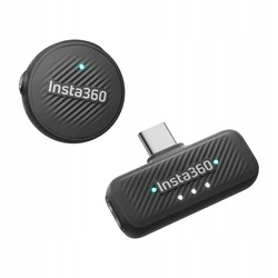 Insta360 Mic Air sada mikrofónov 1TX 1RX určená pre kamery Insta360