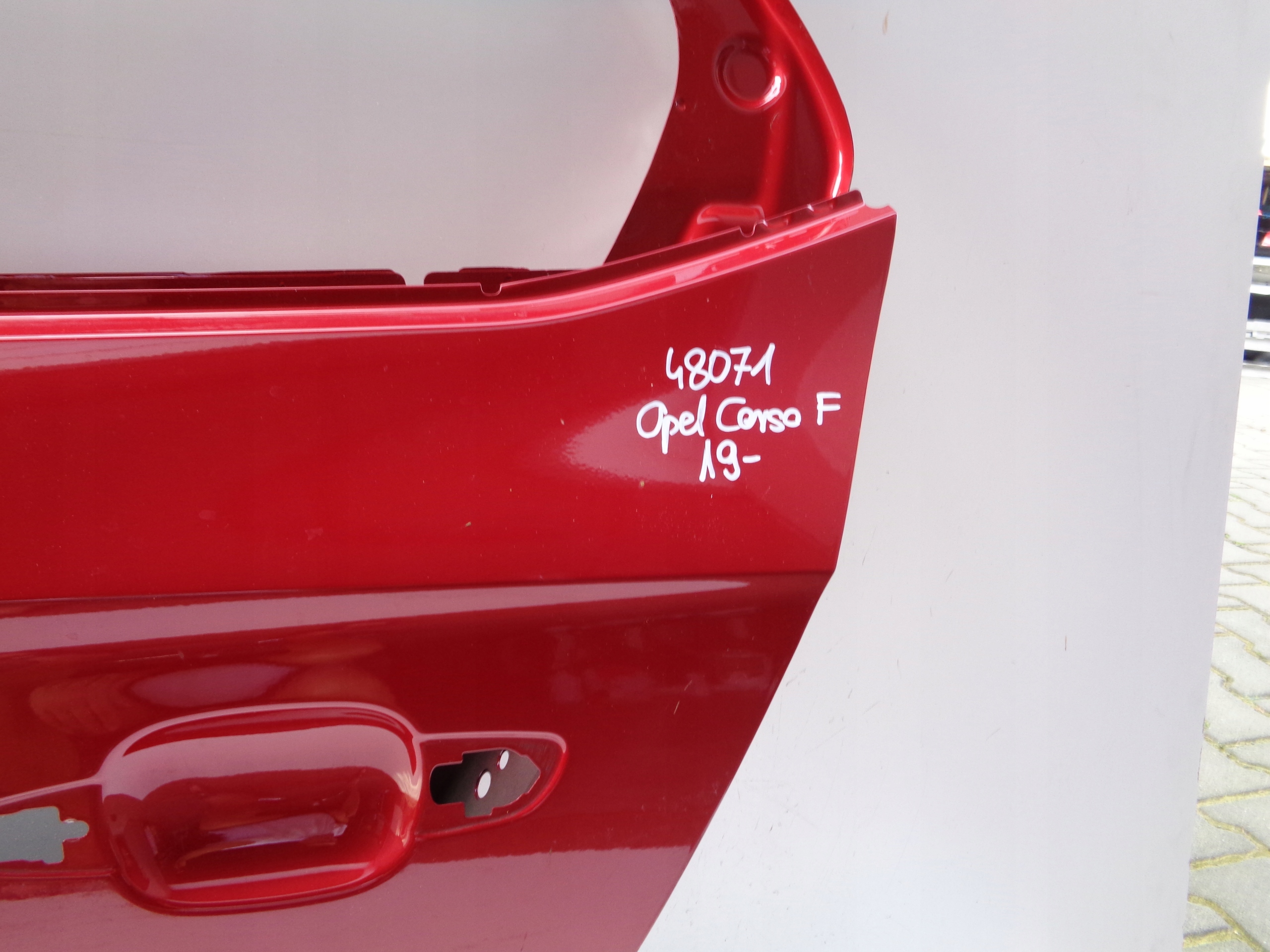 door left rear. OPEL CORSA F 19- NR 48071