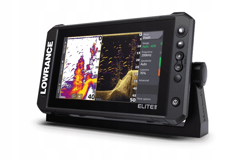 LOWRANCE Echosounder Elite 9 FS + трансдьюсер Active Imaging 3-в-1
