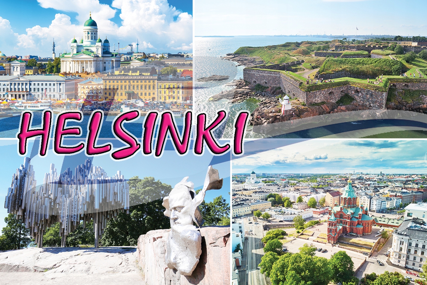 HELSINKI - MAGNESY NA LODÓWKĘ MIASTA ŚWIATA