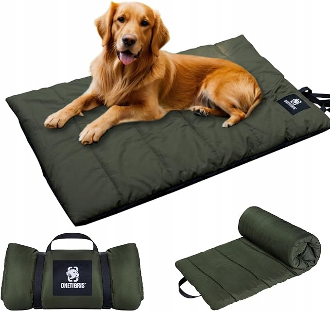 Levně OneTigris podložka pro psa zelená 110 cm x 68 cm