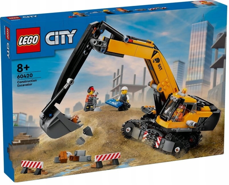 Lego City 60420 Žlutý bagr