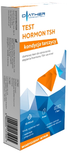 

Test hormon Tsh tarczyca Diather 1 szt.