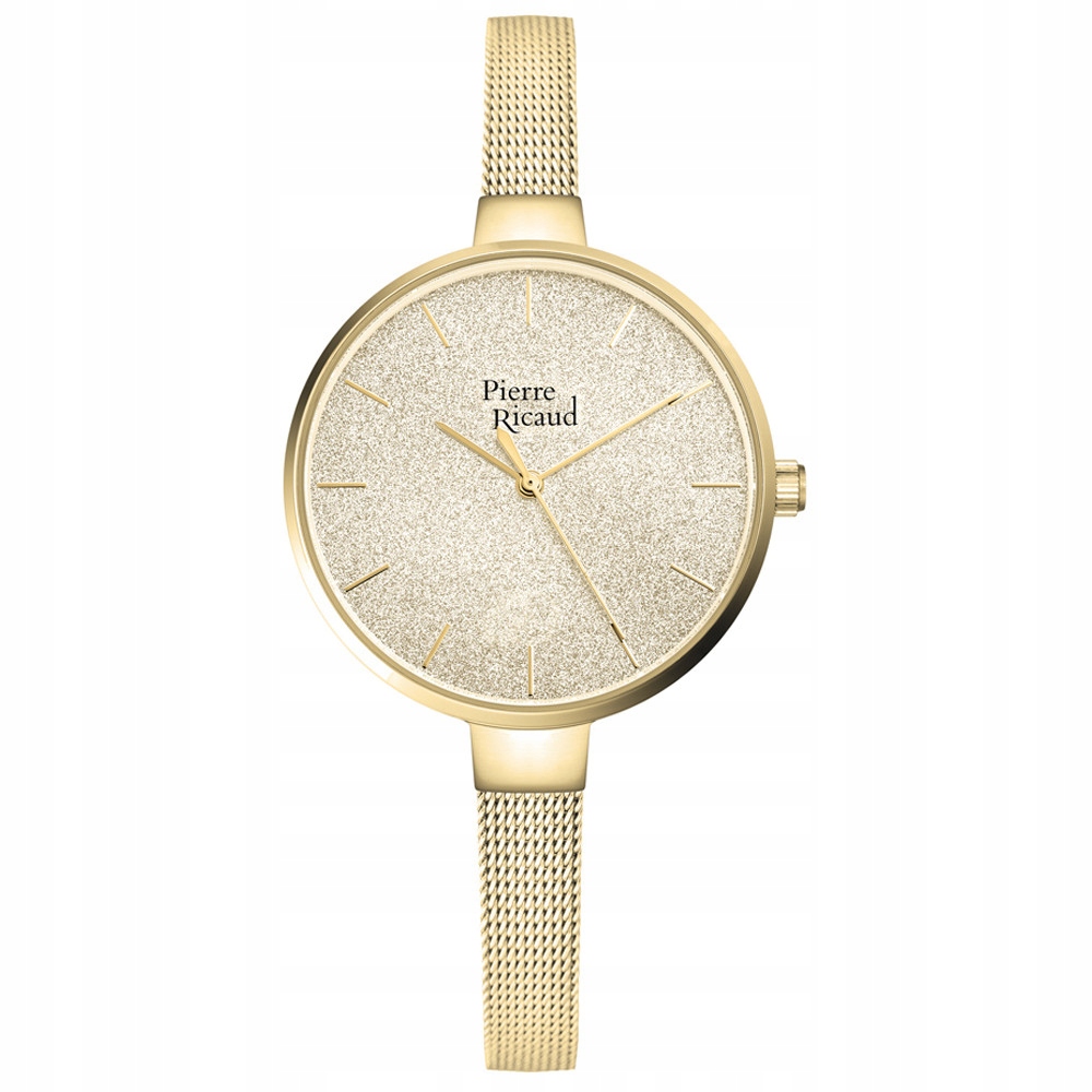 Dámské hodinky Pierre Ricaud P22085.1111Q zlaté