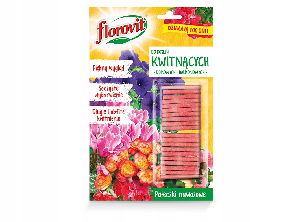

Florovit pałeczki nawozowe do roślin kwitnących