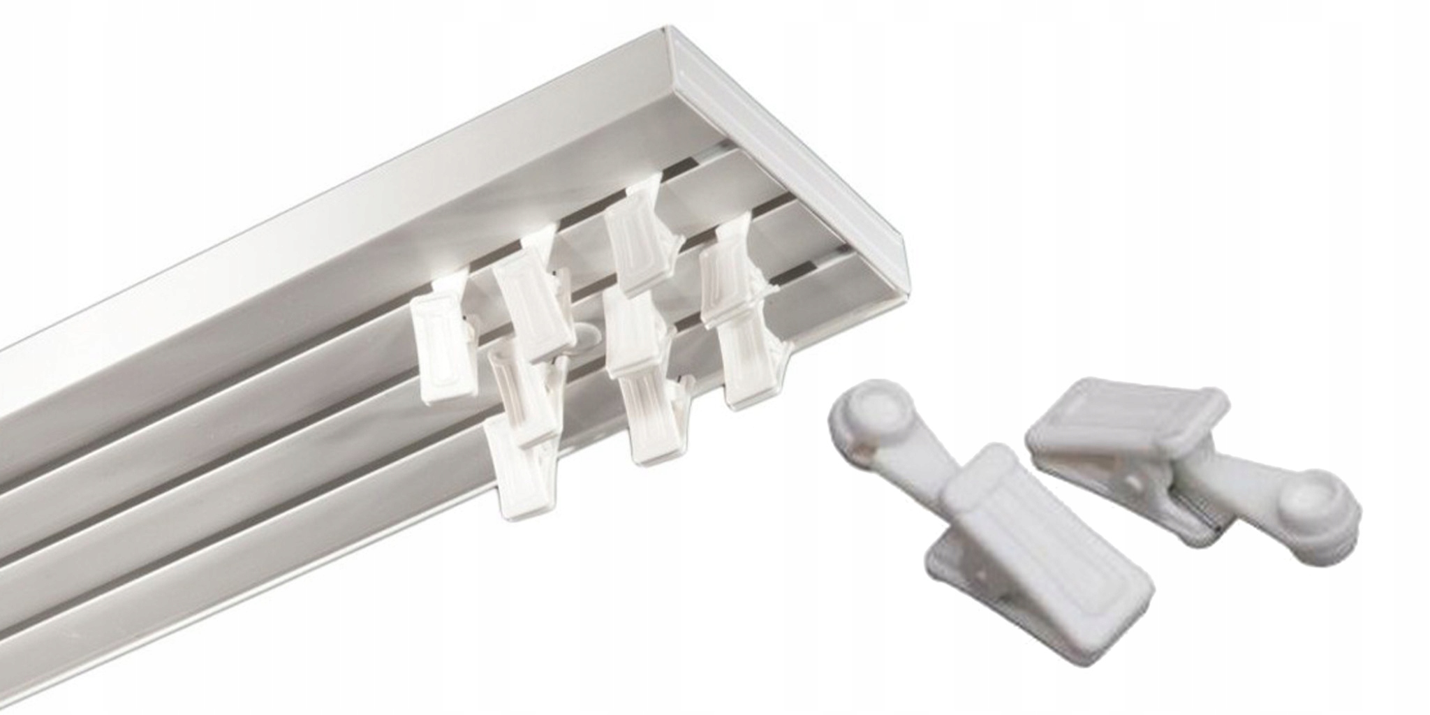 Żabka do karnisza szyny sufitowej PCV 70 szuk Rodzaj kółka, żabki, agrafki