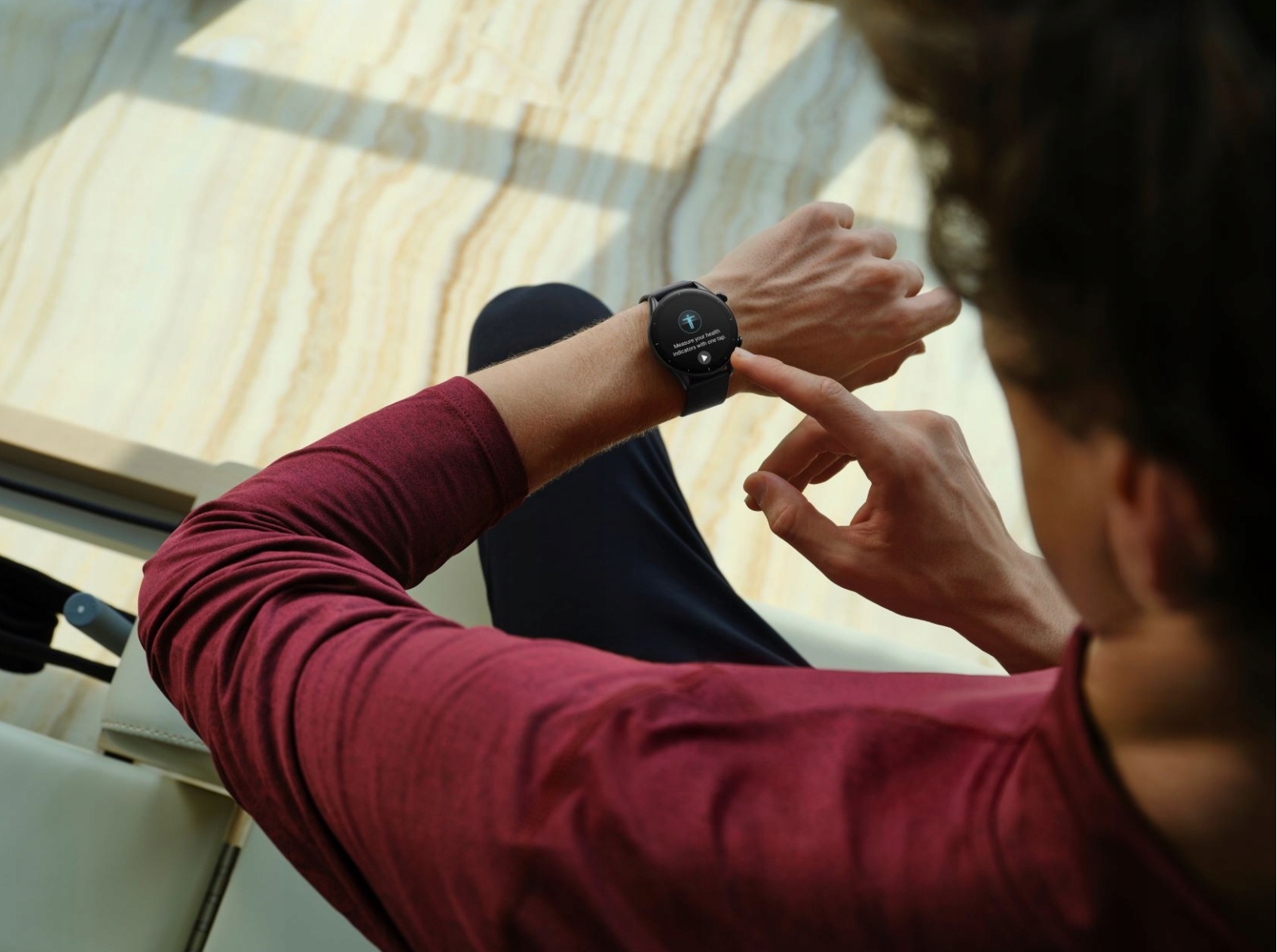 AMAZFIT GTR 3 SMARTWATCH ZEGAREK 'Thunder Black' Transmisja danych brak