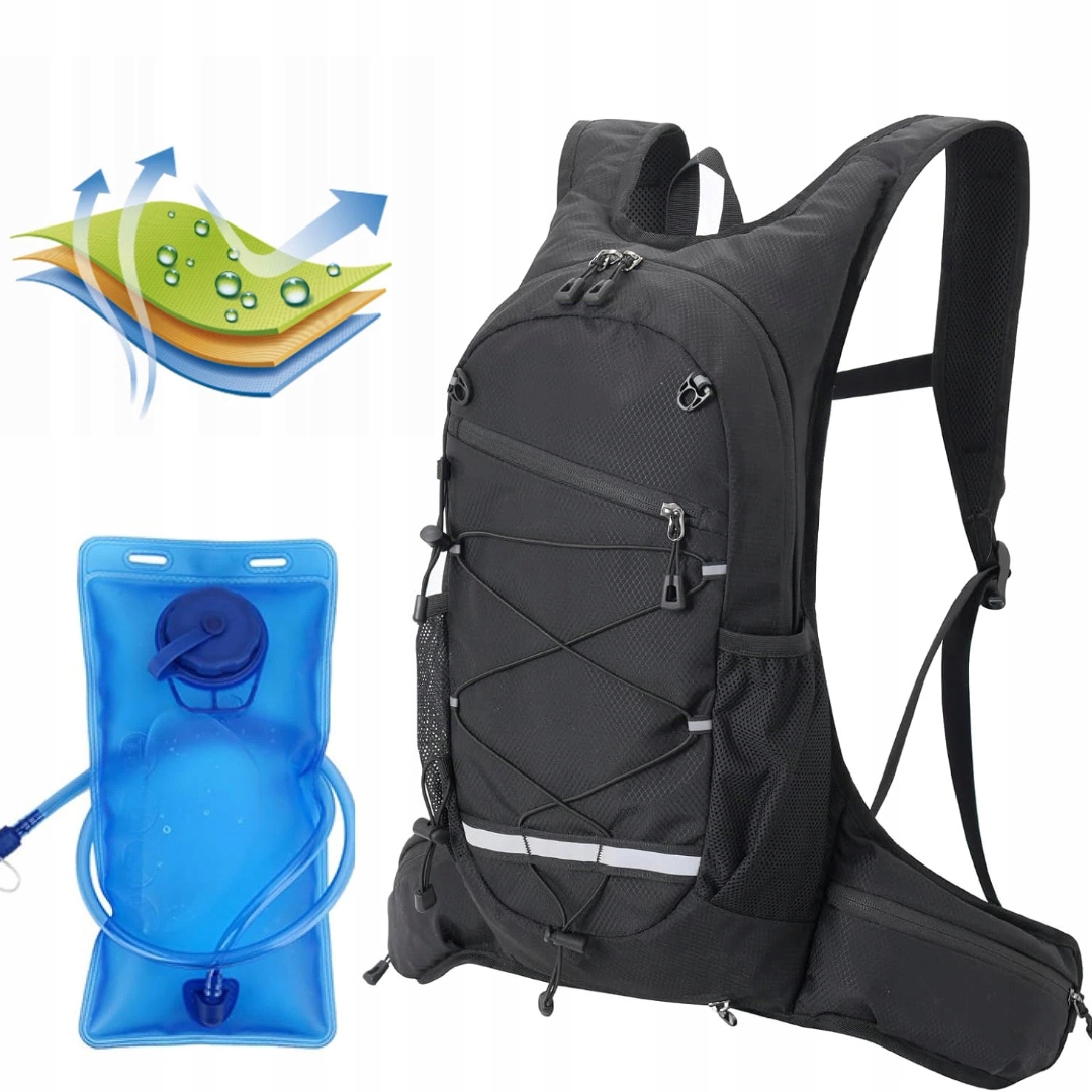 Batoh Na Běhání S Bublinou 2000 ML Turistické Sportovní Kolo