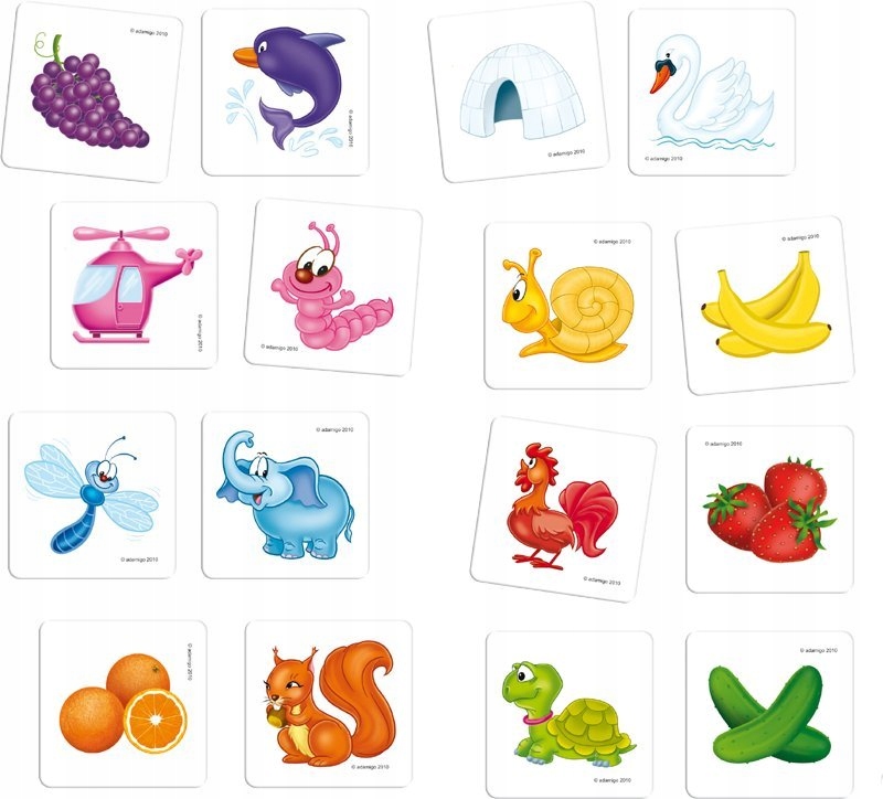 GRAM W KOLORY - Gra edukacyjna, ADAMIGO Kod producenta 178283