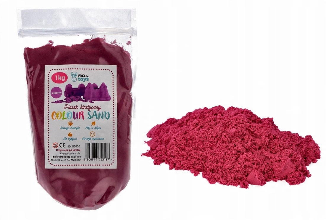 

Adamtoys Piasek Kinetyczny Piach Wieczne Mokry 1KG