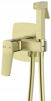 Kfa Podomietková Bidetová Batéria Malaga, Zlatá Brúsená Pvc