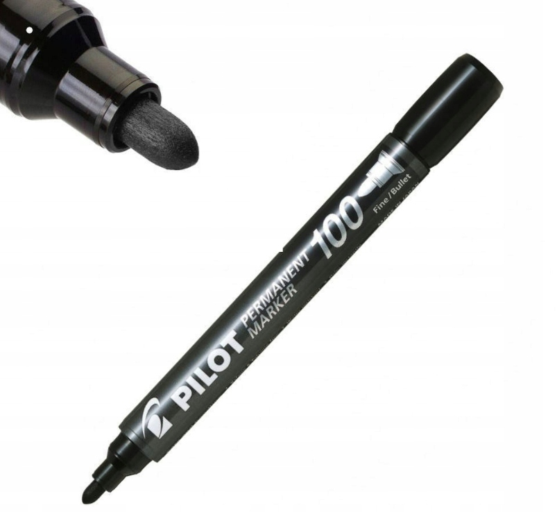 

Pilot Marker Permanentny Czarny okrągły SCA-100