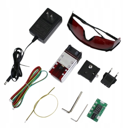 MODUŁ LASEROWY O MOCY 40W DO CIĘCIA SKLEJKI+GRATIS