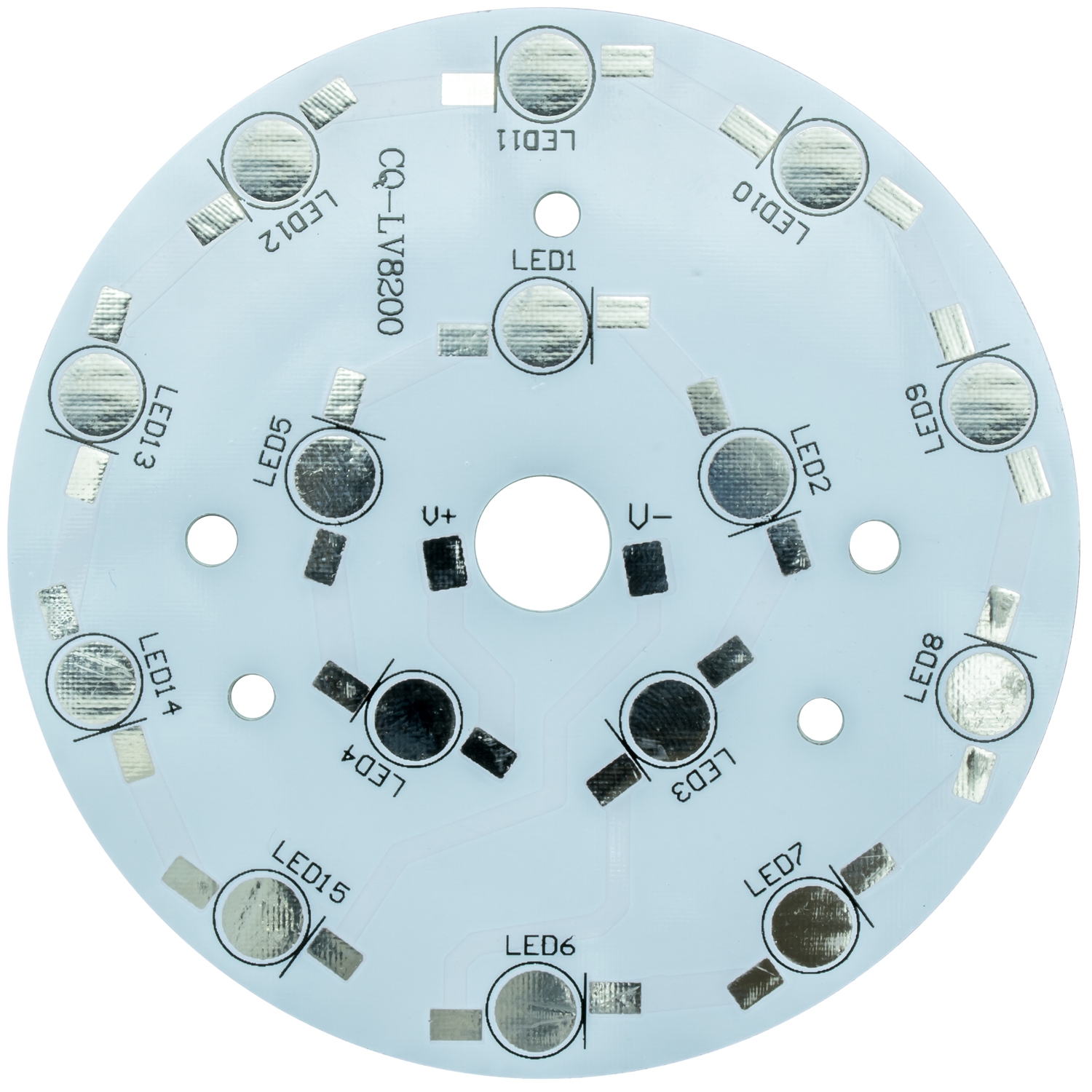 RADIATOR PCB BAZA DLA 15 LED 90mm PŁYTKA 1W 3W 5W