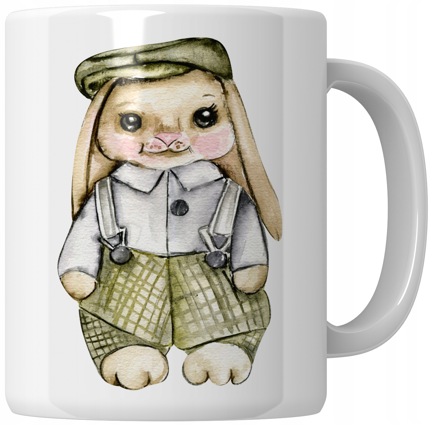 KUBEK DLA DZIECKA WIELKANOC WIOSNA ZAJĄCZEK 330 ml