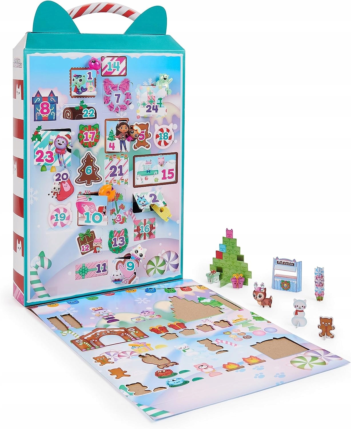 Адвент-календарь Gabby's Dollhouse 6067835, фигурки и аксессуары, от 3 лет — фото 5