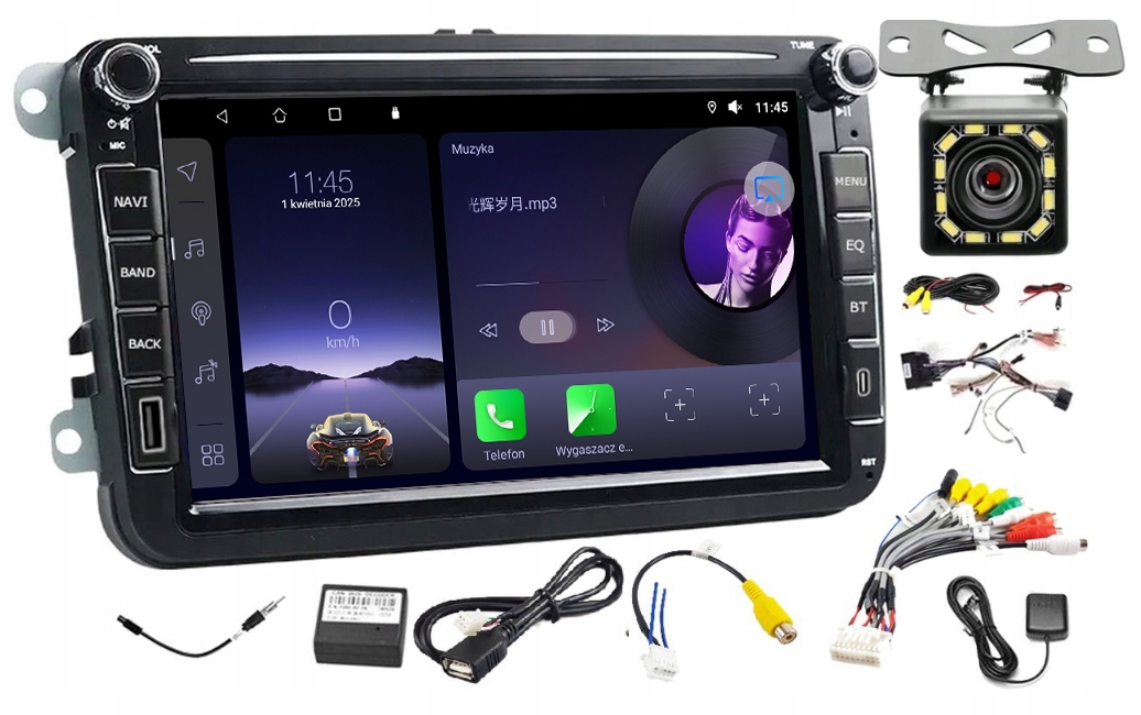 Rádio Navigácia Gps Andorid Škoda Roomster 2006-2015 Wifi Usb 6GB 128GB