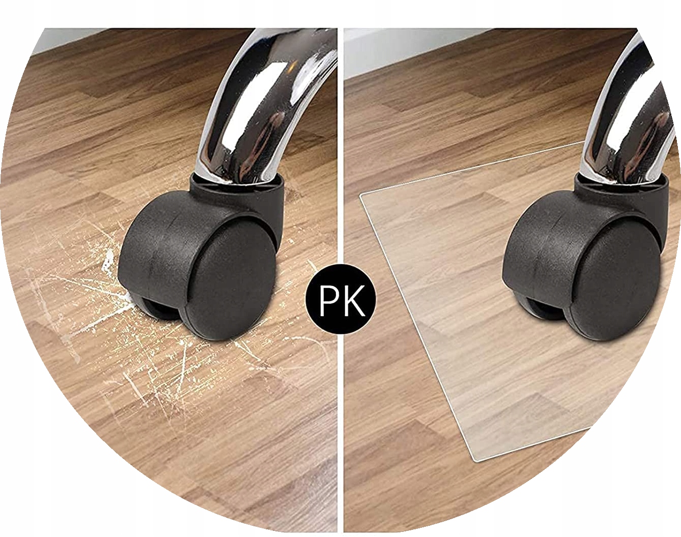 PODKŁADKA MATA POD FOTEL KRZESŁO 125x205POLIWĘGLAN Wysokość mebla 1 cm