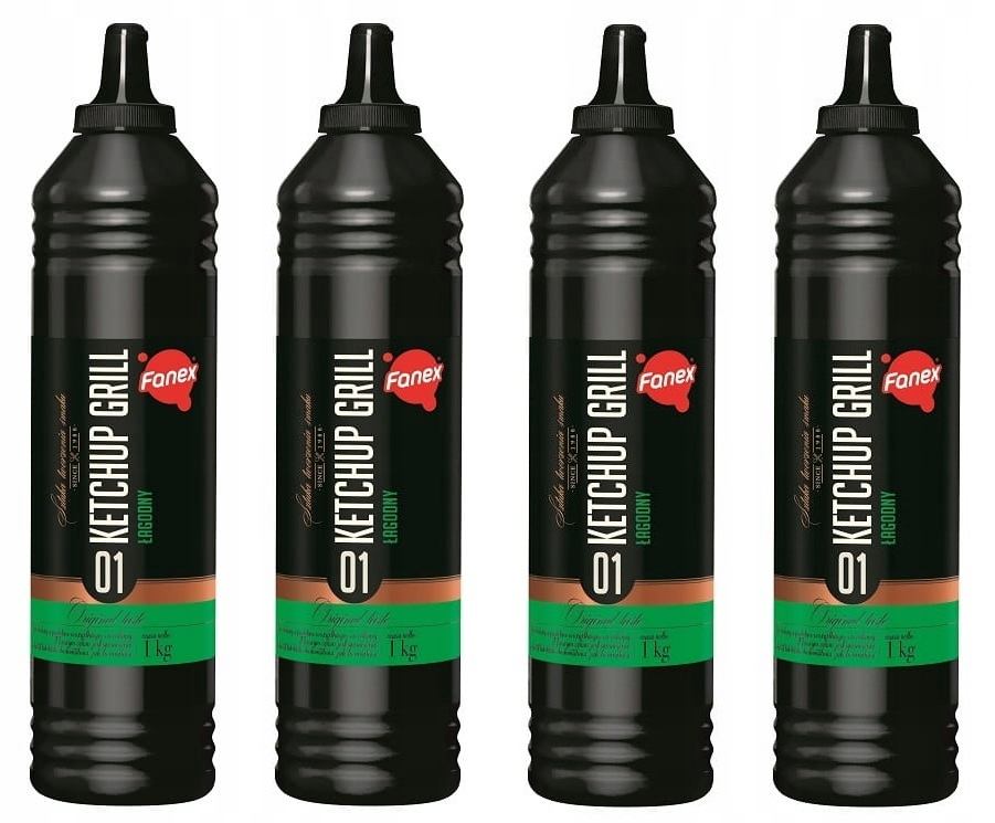 Levně 4x 1000 g Fanex Kečup gril jemný Karton
