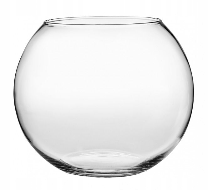 

Szklana kula wazon świecznik fi 30 cm
