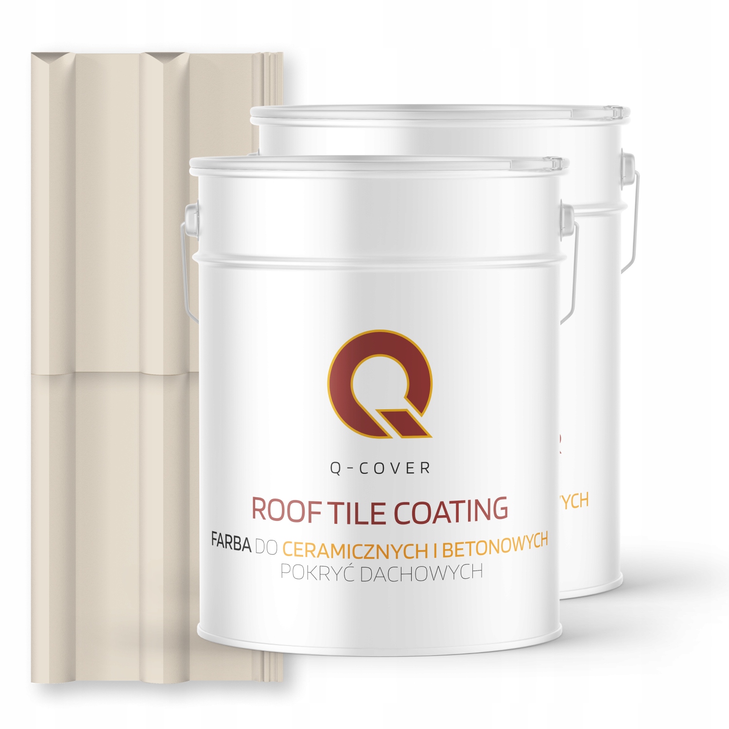 Farba Na Keramické Strechy Krémová Podložka Ral 9001 74 m2 Lesk
