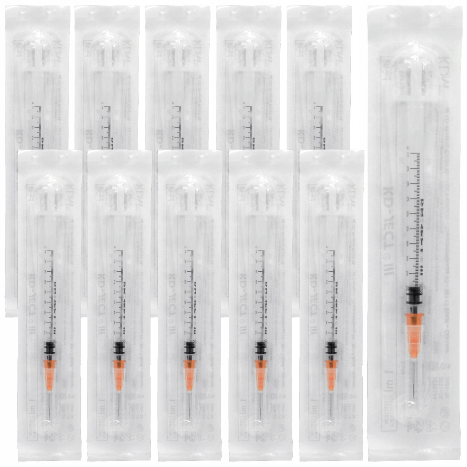 

Strzykawka Insulinowa Tbc 1ml Igła 0,5x16mm 10 szt