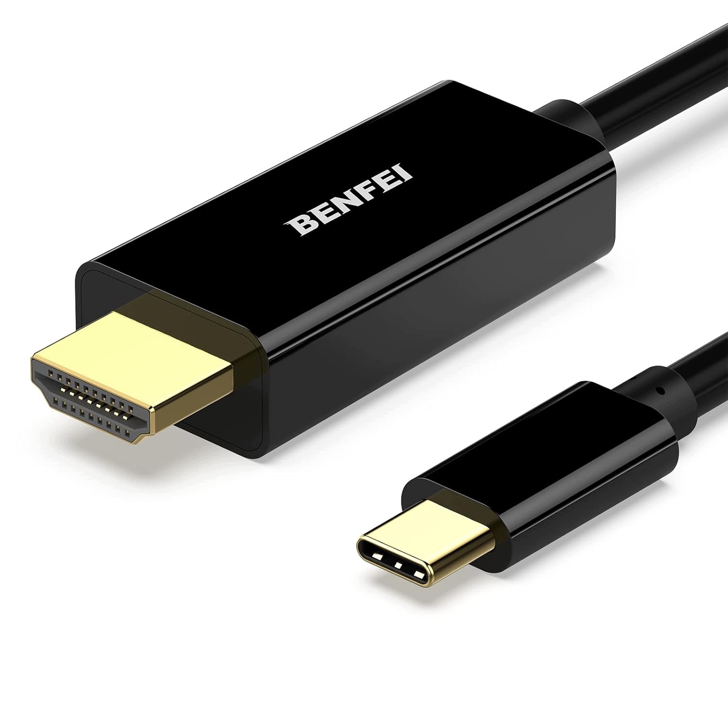 Benfei kabel Usb- C do Hdmi 1,0 m czarny Benfei