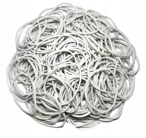 

Gumki Recepturki 1 Kg Mocne rozmiar 40MM Białe