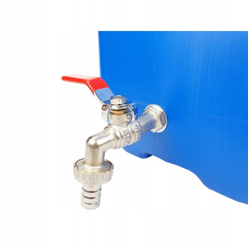 KANISTER POJEMNIK 10L Z KRANIKIEM METALOWYM NA WĄŻ BANIAK NA WODĘ KRAN Marka TradeMotion