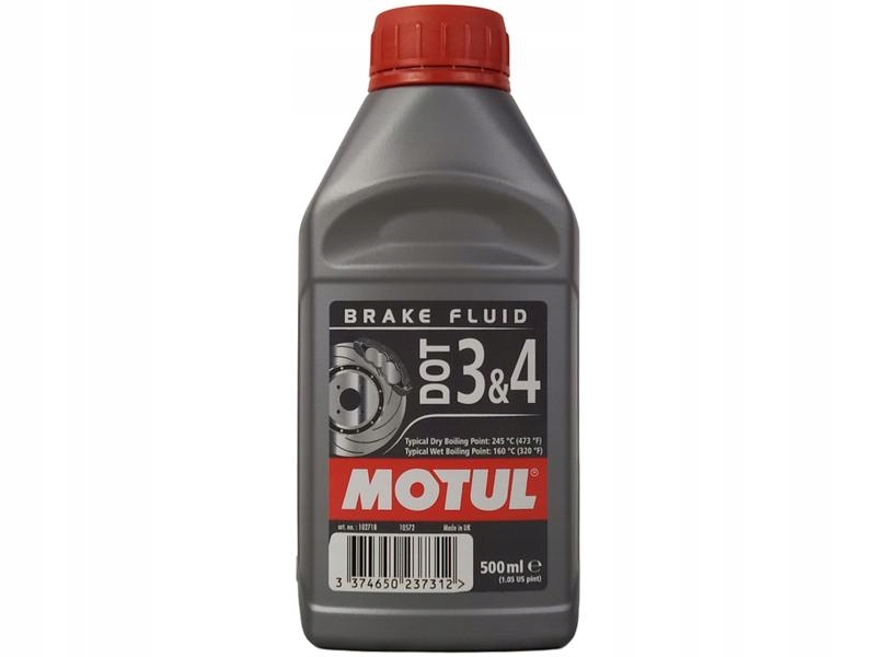 

Motul Płyn Hamulcowy Dot 3&4 500ML Brake Fluid