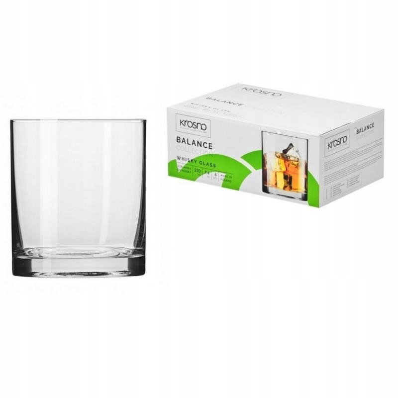 szklanka do whisky niska KROSNO Balance 6 szt. — 13