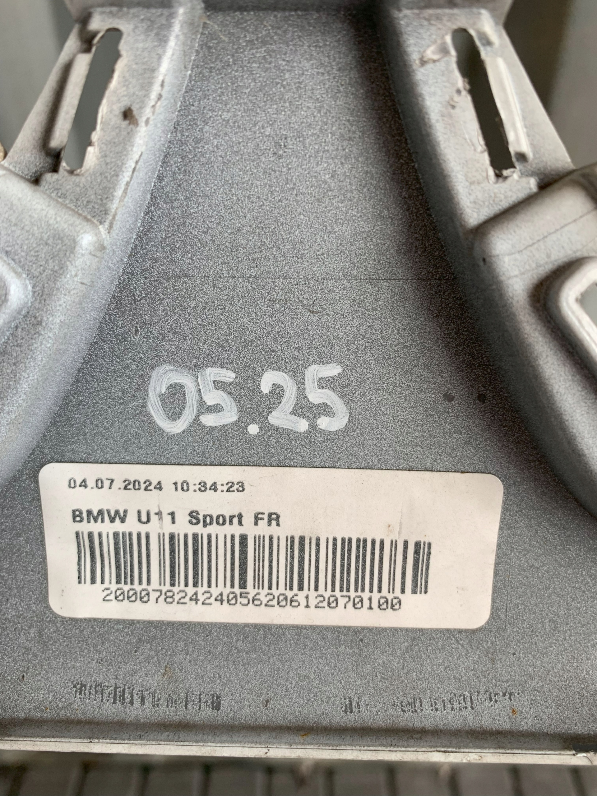 front bumper BMW X1 U11 m-packet 22r PDC 51119881907 05.25
