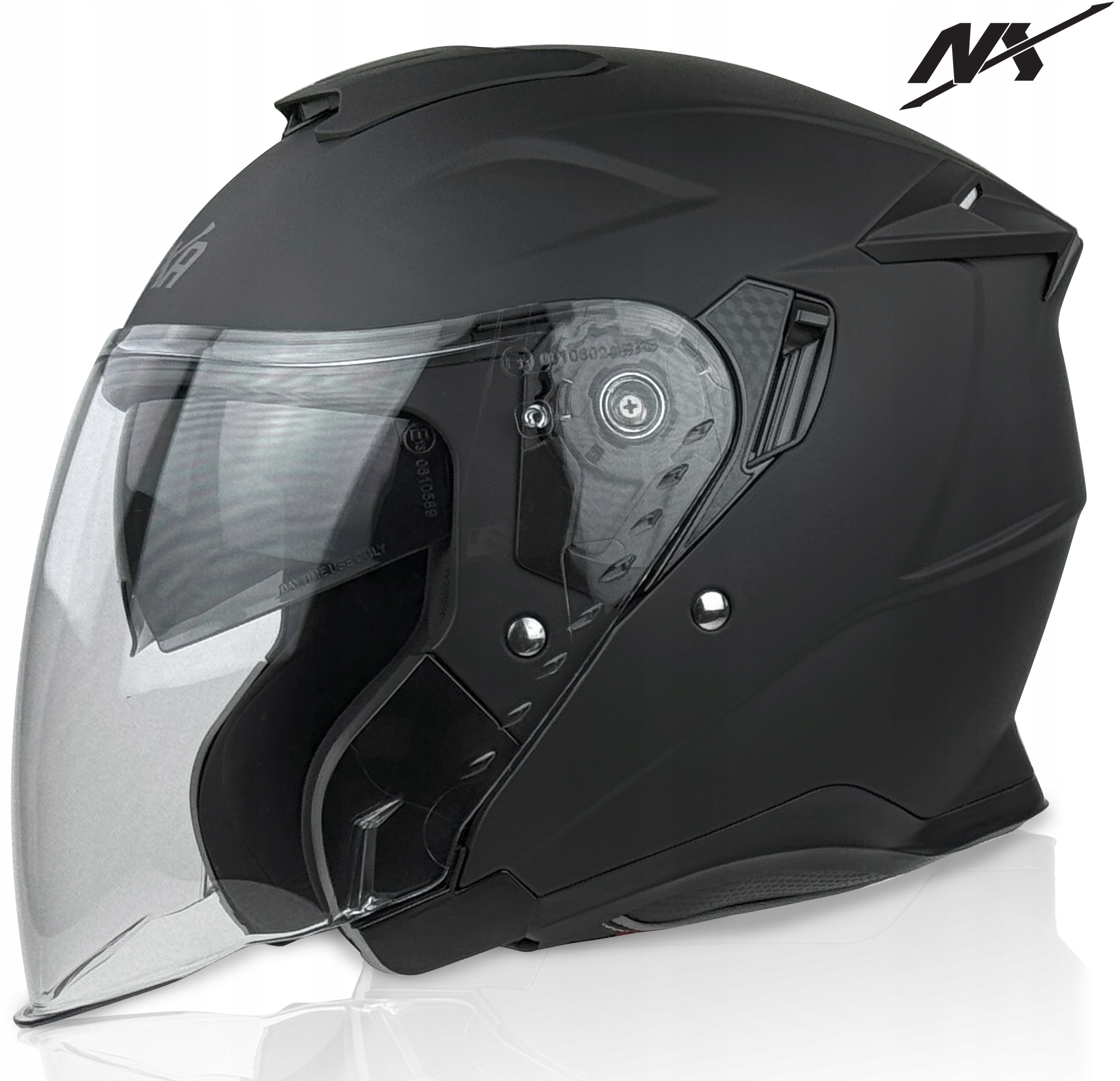 Motocyklová Přilba Otevřený Skútr Cruiser Chopper Naxa S32 vel. M Blenda