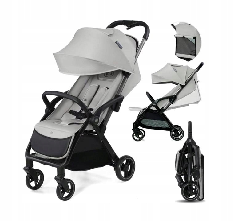Wózek Spacerówka Kinderkraft Apino Lekka Składana Dla Dziecka Do 22 Kg