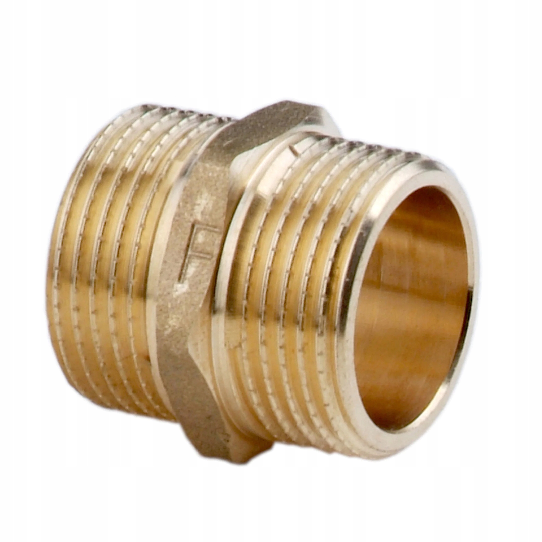 

Nypel mosiężny 1/2" żółty N03Z Ferro
