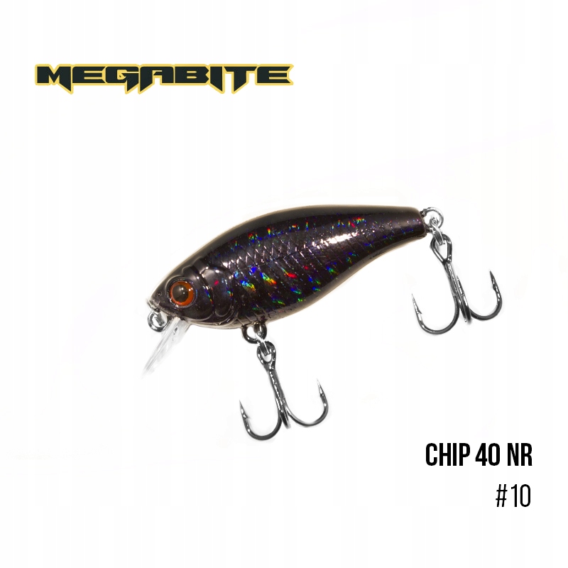 Wobler Megabite Chip 40 F Mr. Kolor 10 (40 mm, 3.75g, 1 m)