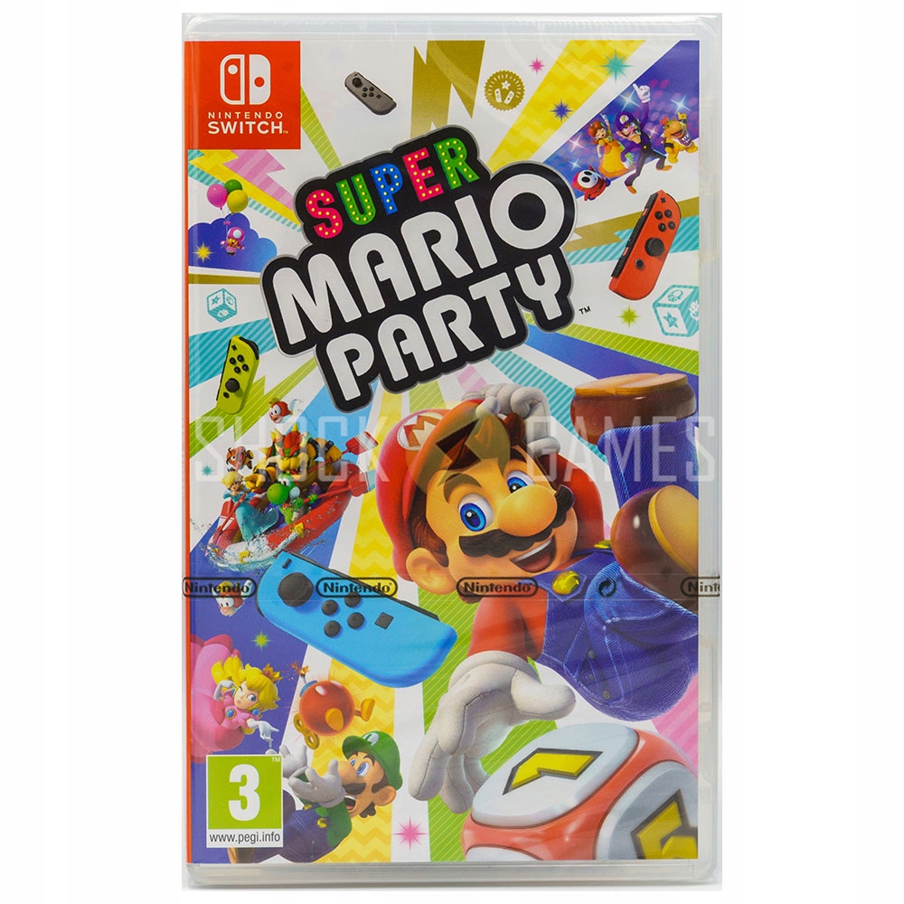SUPER MARIO PARTY / GRA NINTENDO SWITCH NA KARTRIDŻU