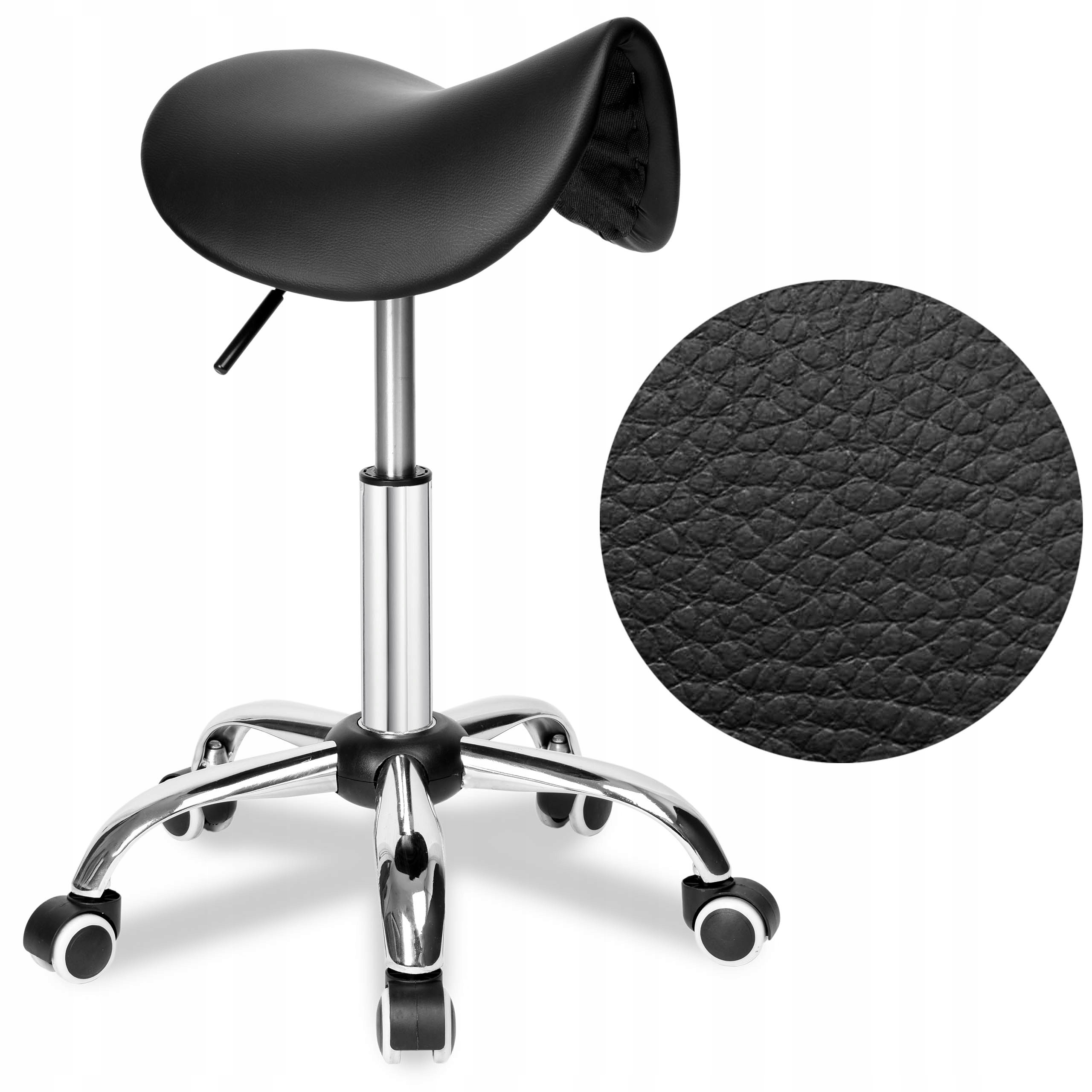 Hoker Kosmetický Kadeřnický Stolek Stolička Na Kolečkách, Otočné Sedlo, Lázně