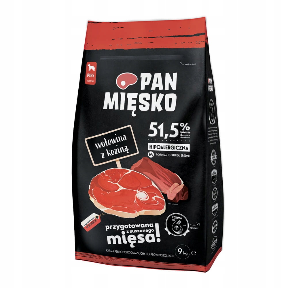 (Wiejska Zagroda) Pan Mięsko Hovězí Kozina 9kg