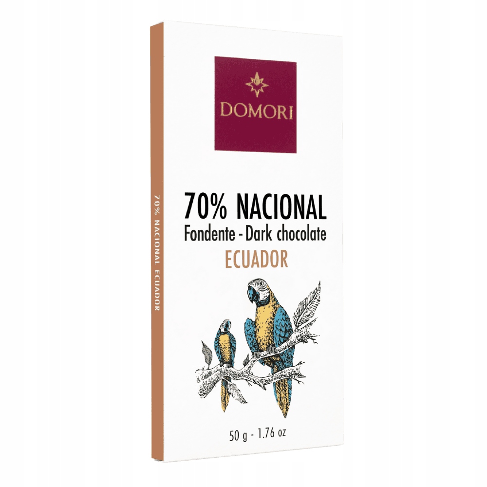 Levně 2x Domori tmavá čokoláda Ecuador 70% 50 g