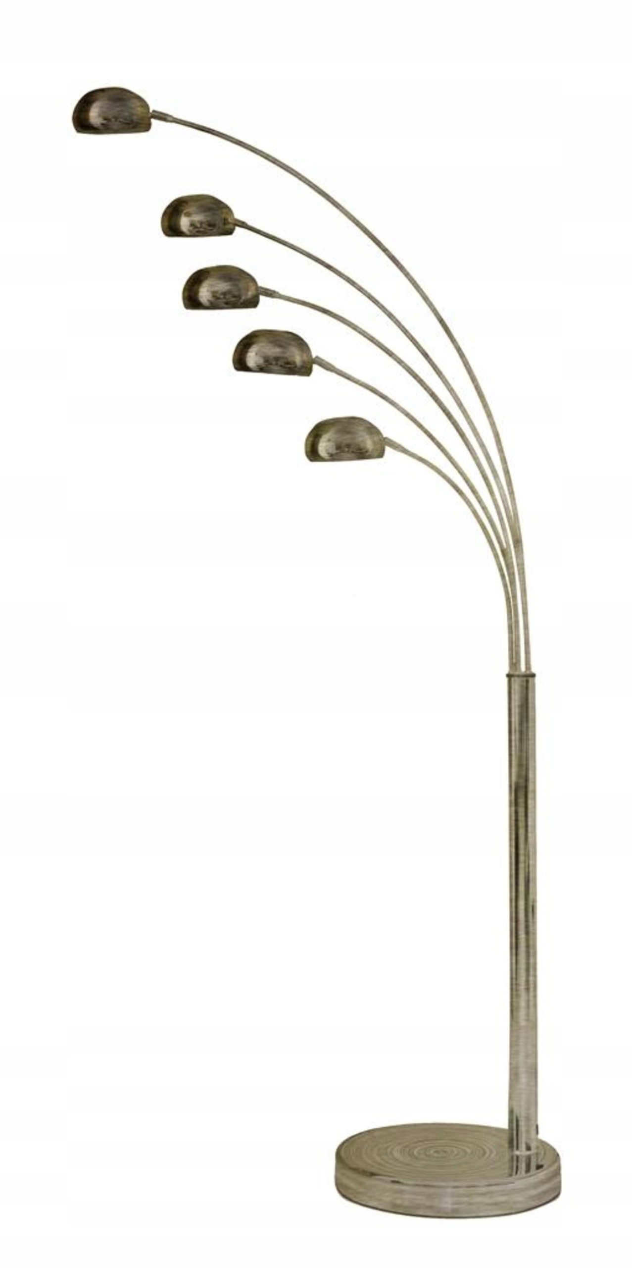 AZzardo Palp stojacia lampa 5x E14 40W 210cm IP20, bronzová patina AZ2623